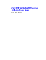 Intel SRCSATAWB User manual