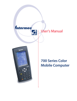 Intermec 700 Series Color User manual