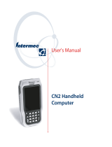Intermec CN2 User manual