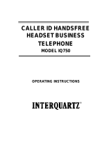Interquartz IQ750 User manual