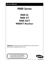 Invacare 9000 Series User manual