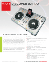 iON DISCOVER DJ PRO User manual