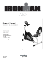 Ironman Fitness 120R Owner's manual