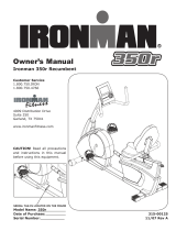 Ironman Fitness 350r User manual