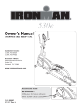 Ironman Fitness 530e User manual