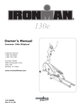 Ironman Fitness 130e User manual