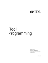 ITT Rule IDL Version 7.0 User manual