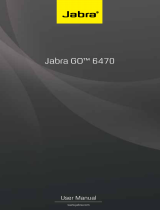 Jabra 6470 User manual