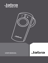 Jabra BT2070 User manual