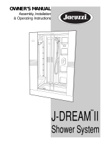Jacuzzi J-DREAM II User manual