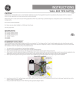 GE 15305 User manual