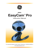 Jasco EasyCamTM Pro 98064 User manual
