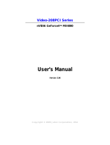 Jaton Video-208pci-64twin User manual