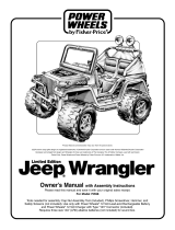 Mattel Jeep Wrangler Owner's manual