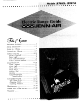 Jenn-Air JER8750 User manual