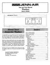 Jenn-Air JW3000 User manual