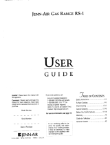 Jenn-Air RS-1 User manual