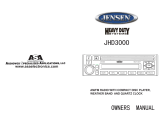Voyager JHD3000 User manual
