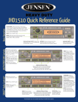 Jensen JHD1510 - Heavy Duty AM/FM/Weather Band Receiver User manual