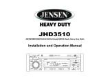 Jensen JHD3510 User manual