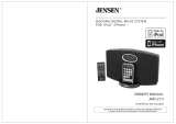 Jensen JiMS-211i Owner's manual