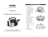 Jensen MR-720 User manual