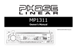 Phase Linear MP1311 Owner's manual
