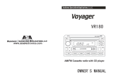 Voyager VR180 Owner's manual