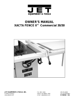 Jet Tools 30 User manual