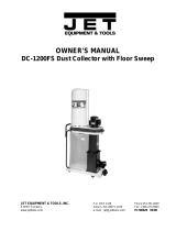 Jet Tools DC-1200FS User manual