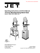 JET 708115K User manual