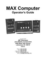 JMI Telescopes MAX Computer User manual