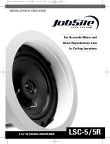 JobSite Systems LSC-5/5R User manual