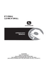 John Deere ET-3504-J User manual