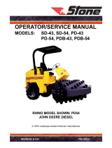 John Deere rhino pd54 User manual