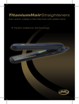 JML Titanium Ionic Straighteners User manual