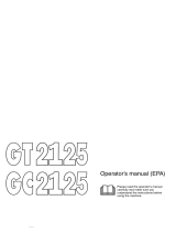 Jonsered GC 2125 User manual