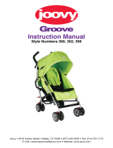 Joovy Groove Stroller User manual