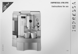 Jura Capresso IMPRESSA X90 User manual