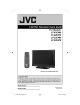 JVC LT-32E478 - 32" LCD TV User manual