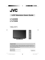 JVC LT-47X899 User manual