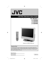 JVC LT-26X466 User manual