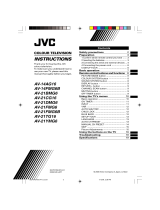JVC AV-14AG16 User manual