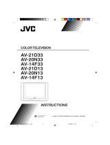 JVC AV-14F13 User manual