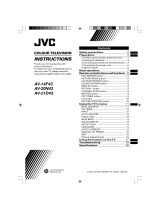 JVC AV-14F43 User manual
