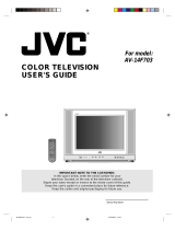 JVC AV-14F703 User manual