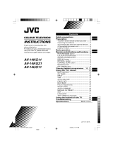 JVC AV-14KG11, AV-14KG21, AV-14UG11 User manual