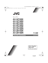 JVC AV-28T4BK User manual