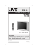 JVC AV-32S585 User manual