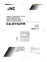 JVC CA-D752TR User manual